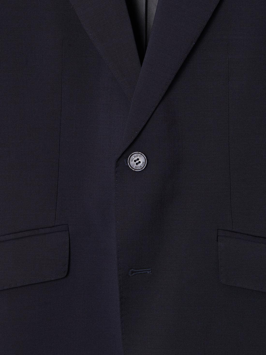 Light blue natural stretch suit jacket