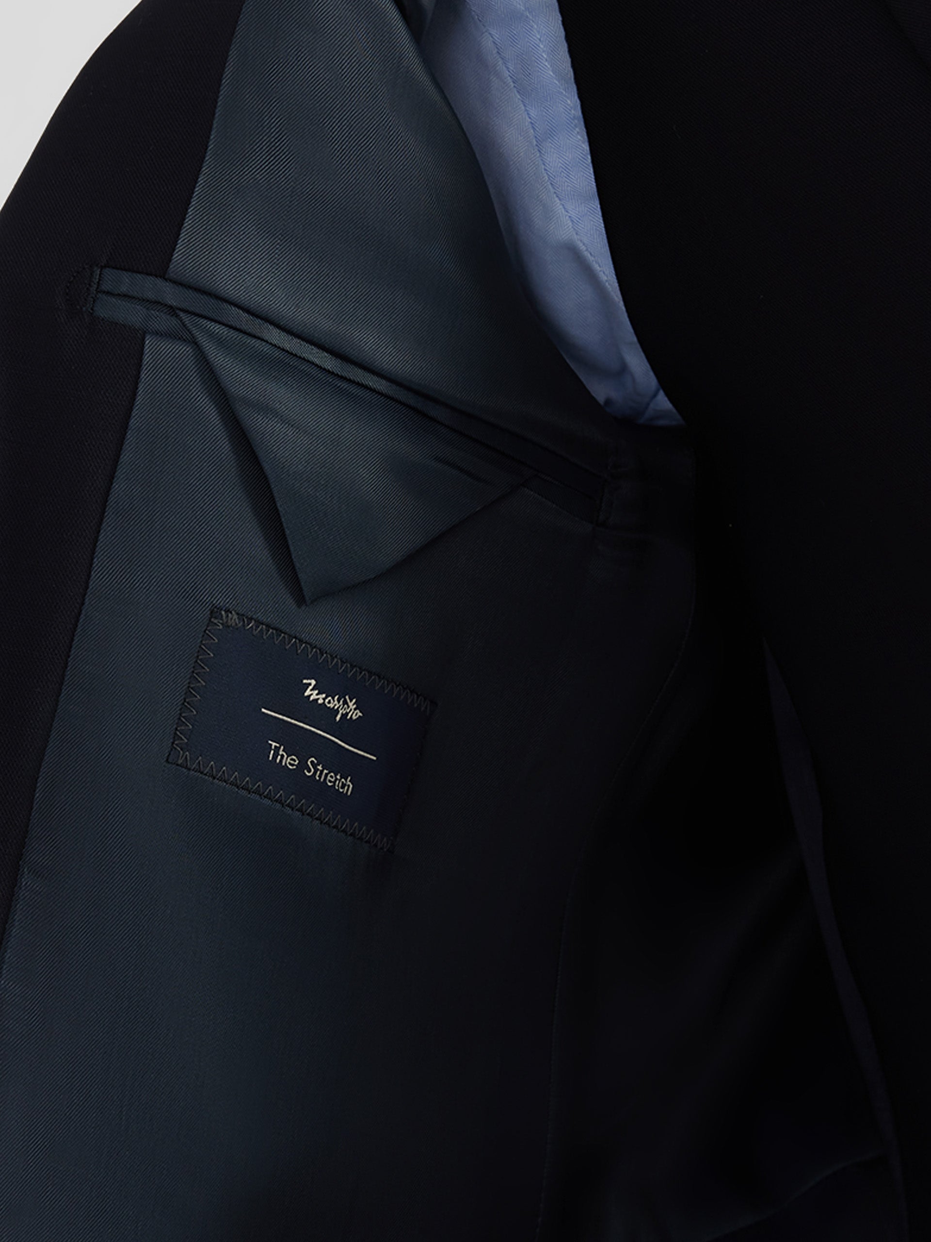 Levita chaque stretch azul marino