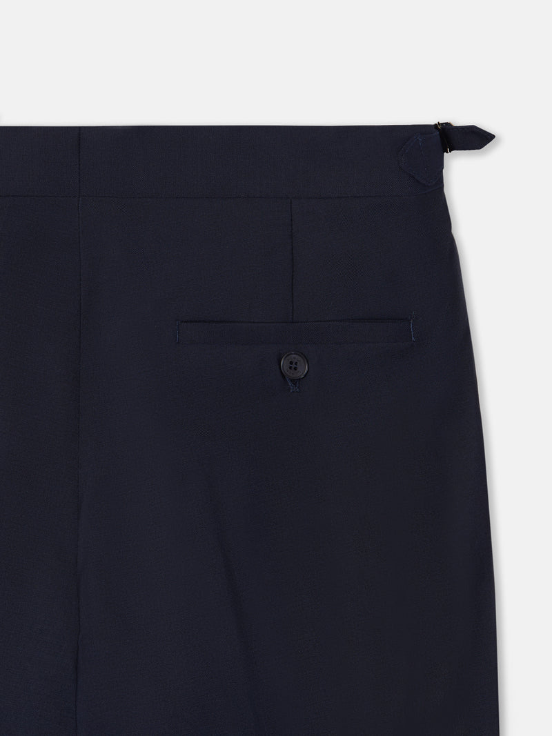Light blue chaque stretch trousers