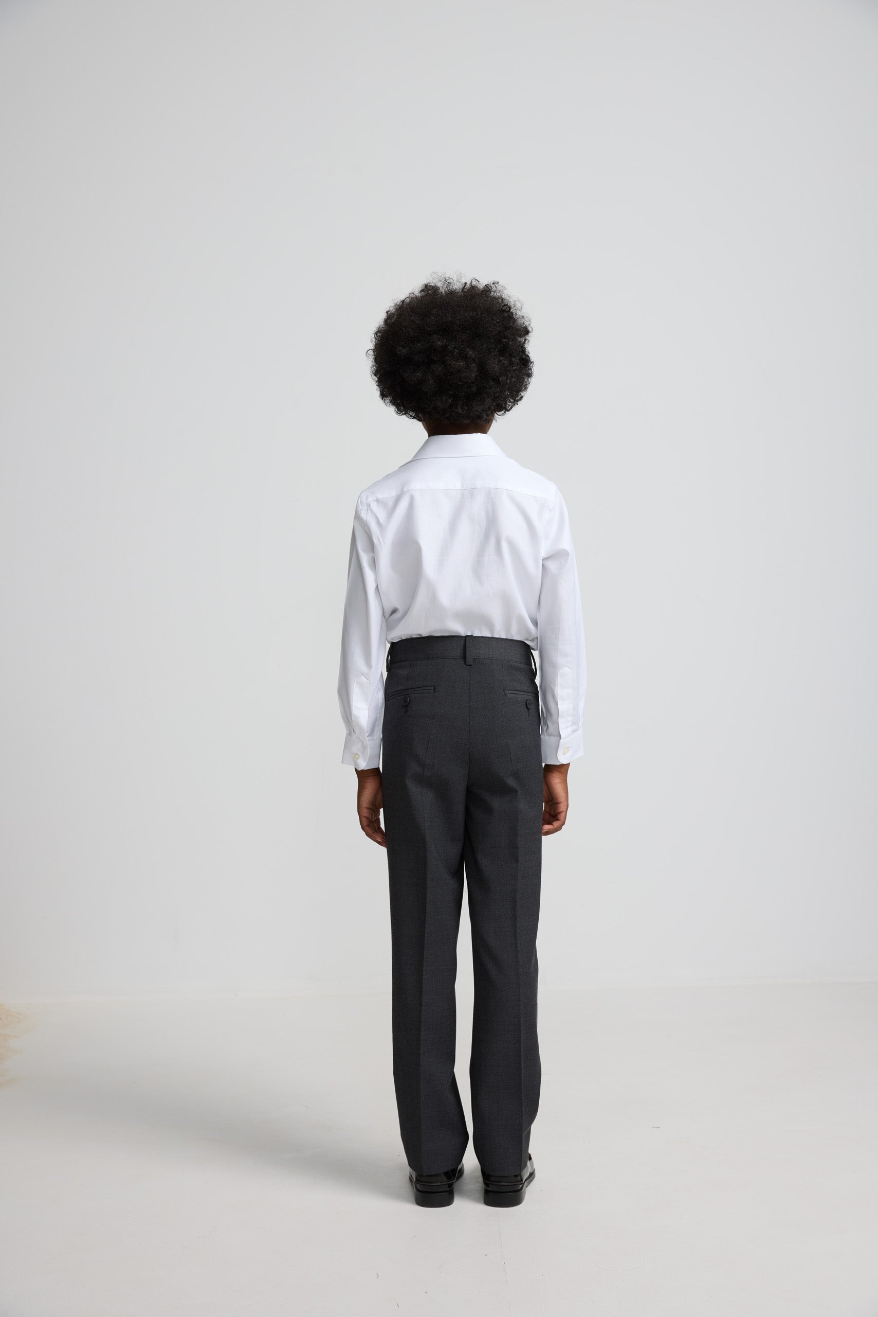 Pantalon vestir kids clasico gris
