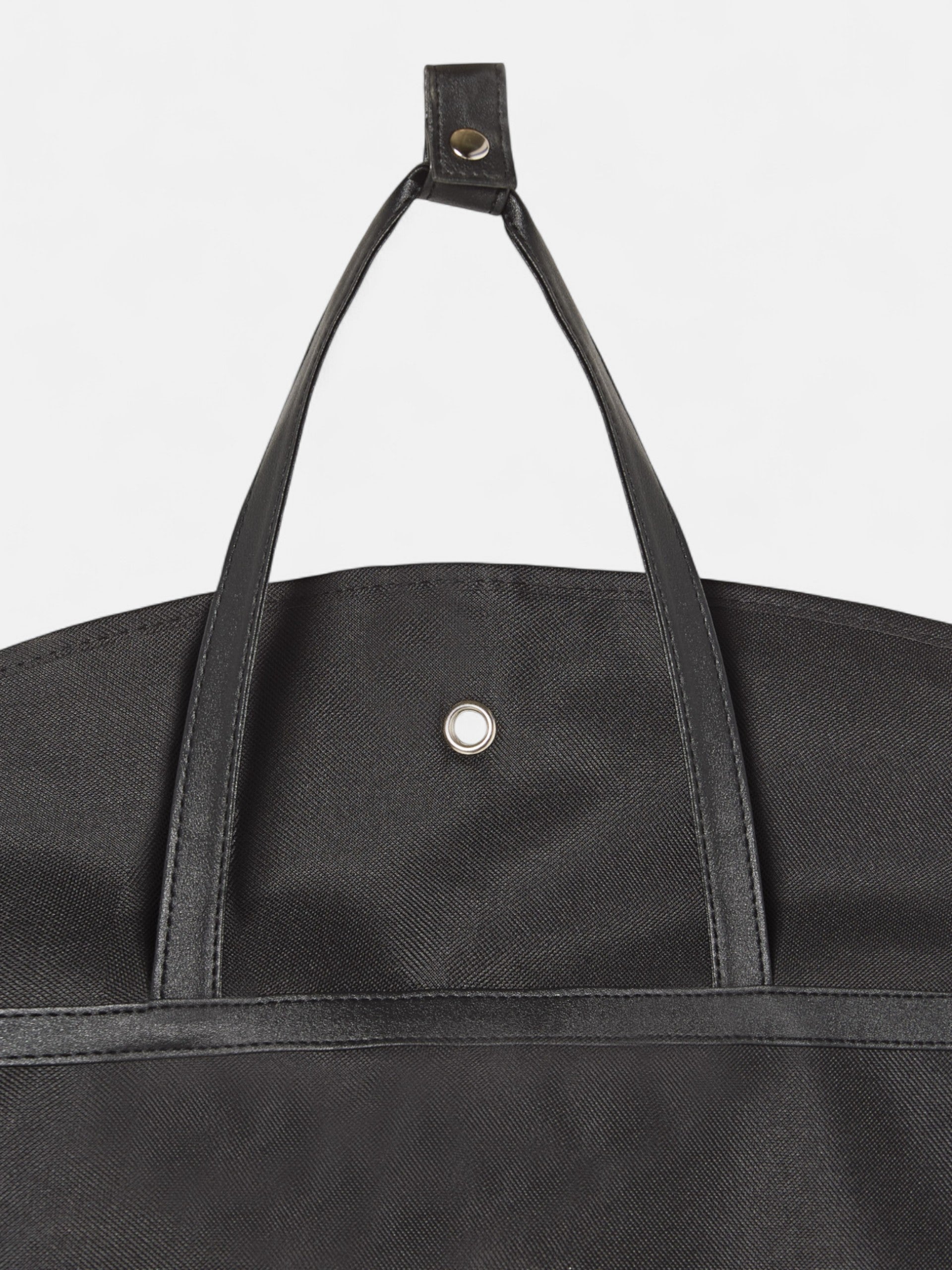 Black garment bag