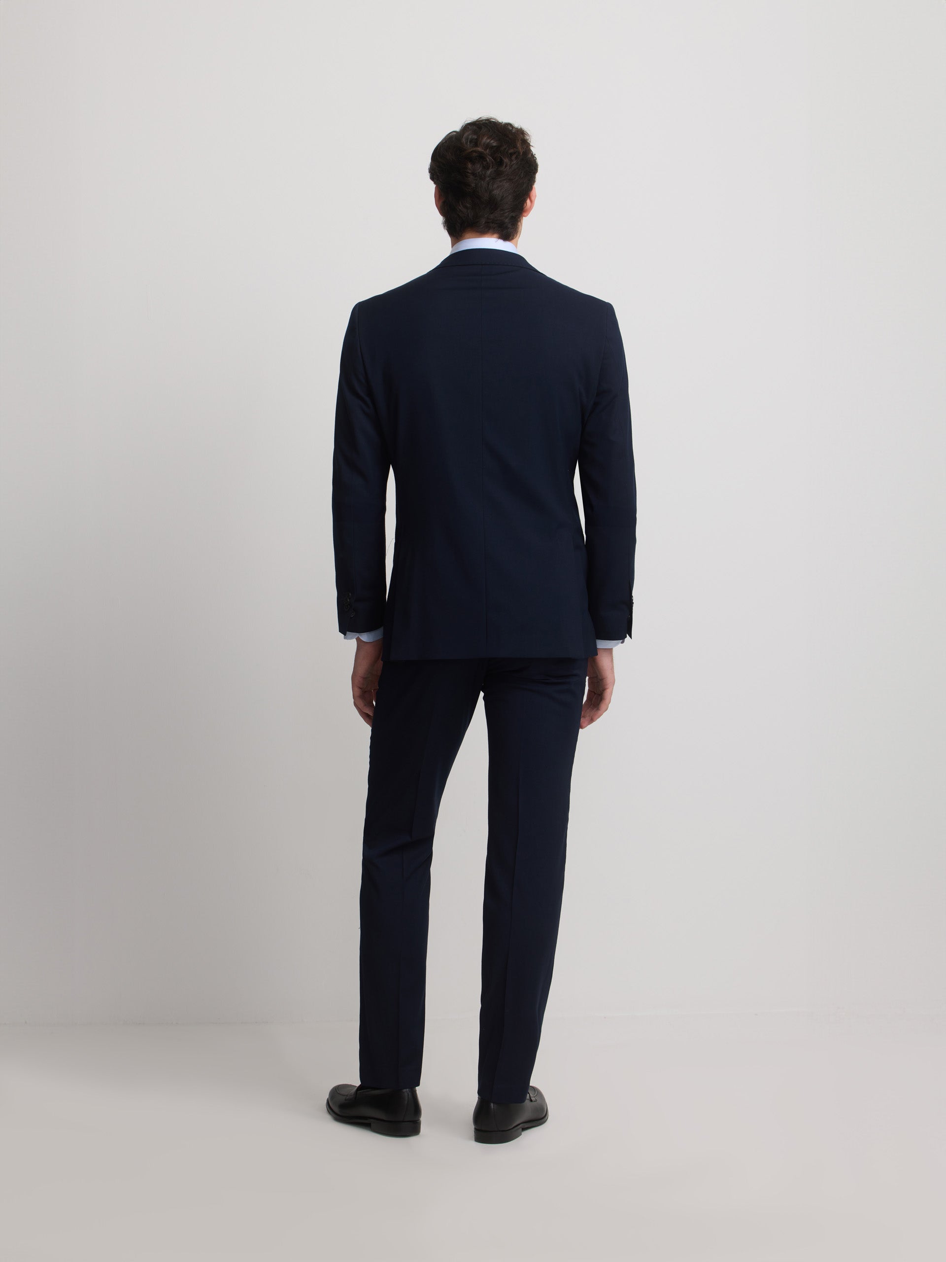 Essential navy blue suit jacket
