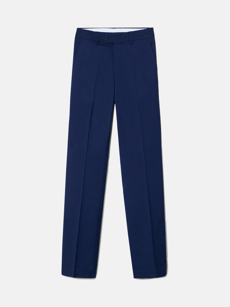 Pantalon traje essential azul medio