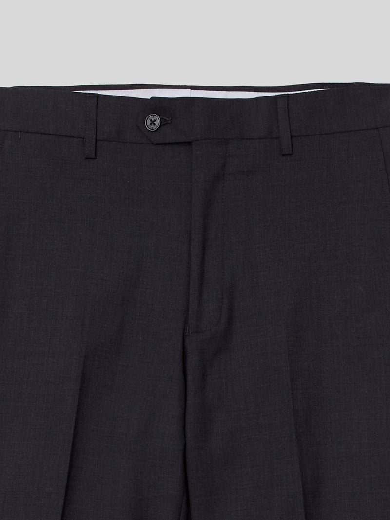 Pantalon traje natural stretch gris