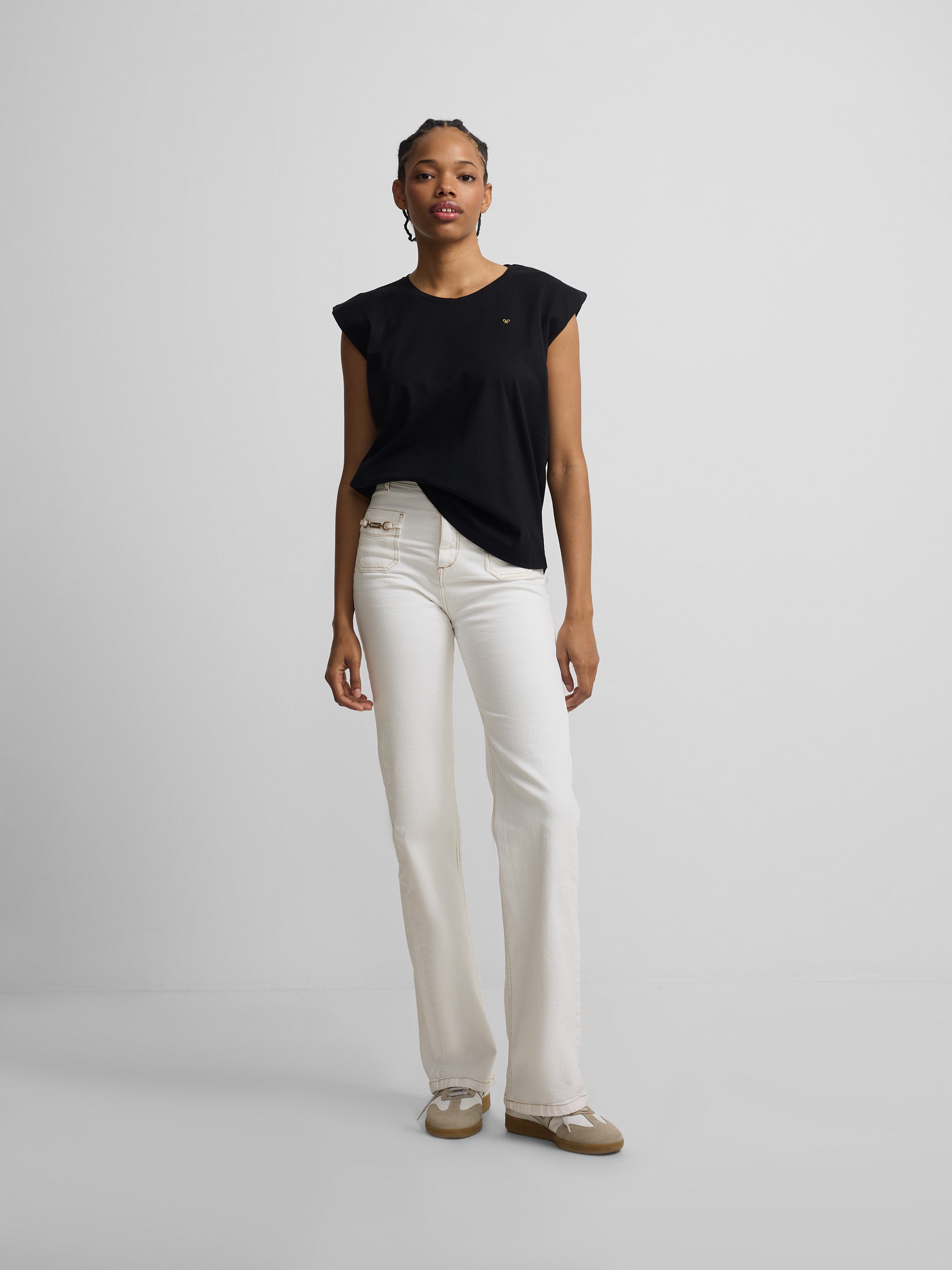 T-shirt femme sun noire