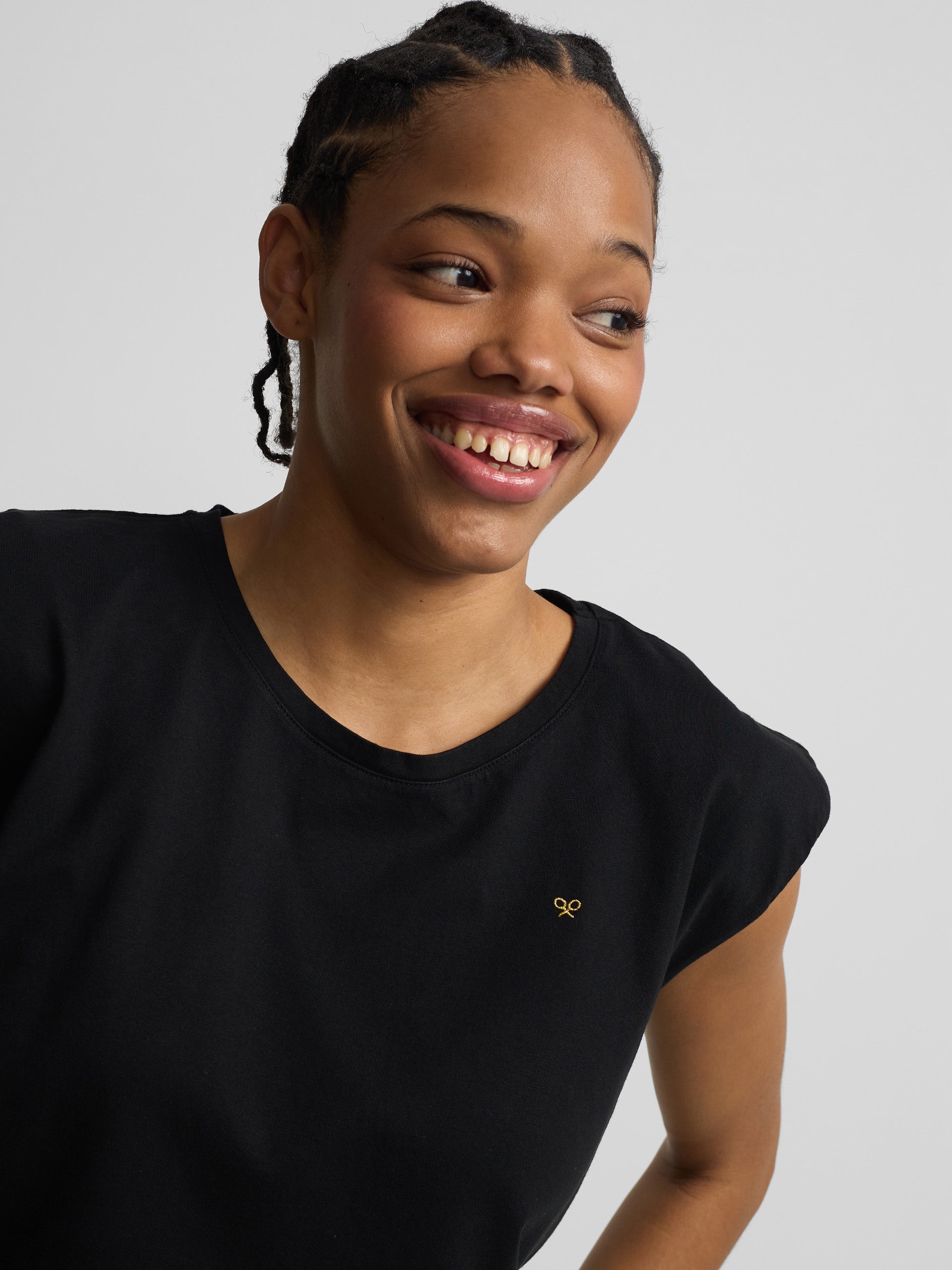T-shirt femme sun noire