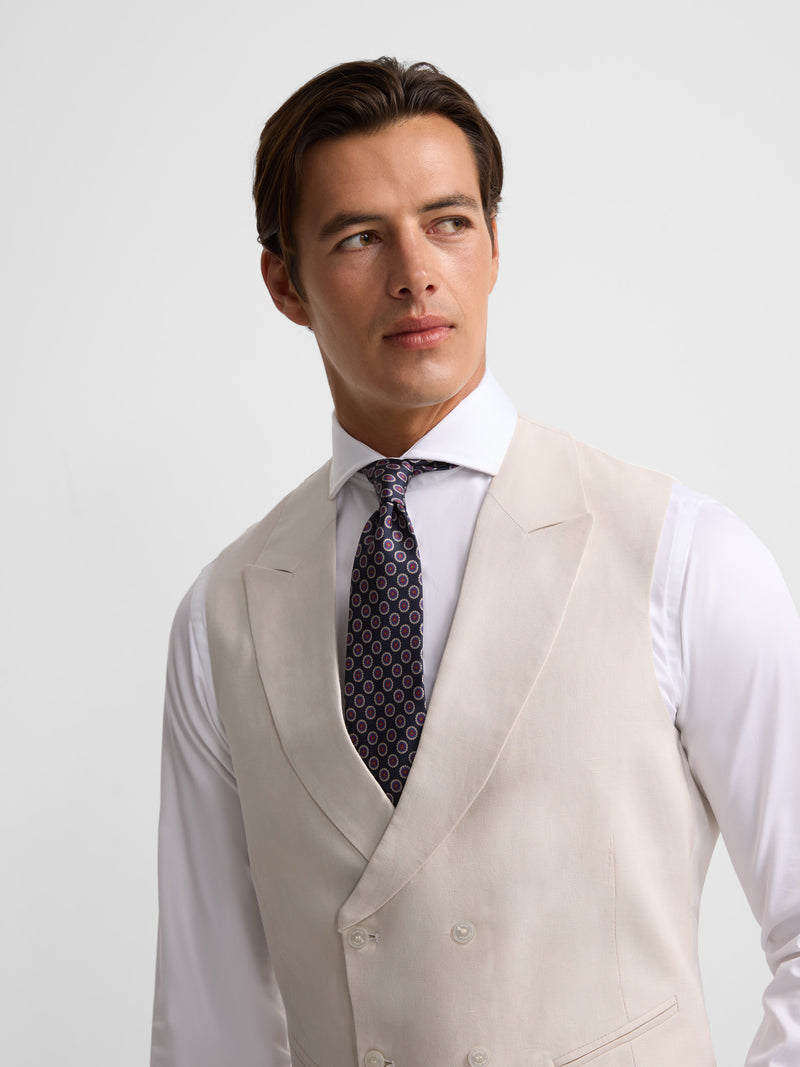 Gilet chaque classique gris perle