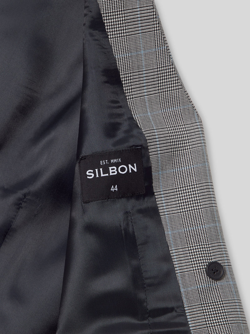 Chaleco chaque tailoring principe de gales gris
