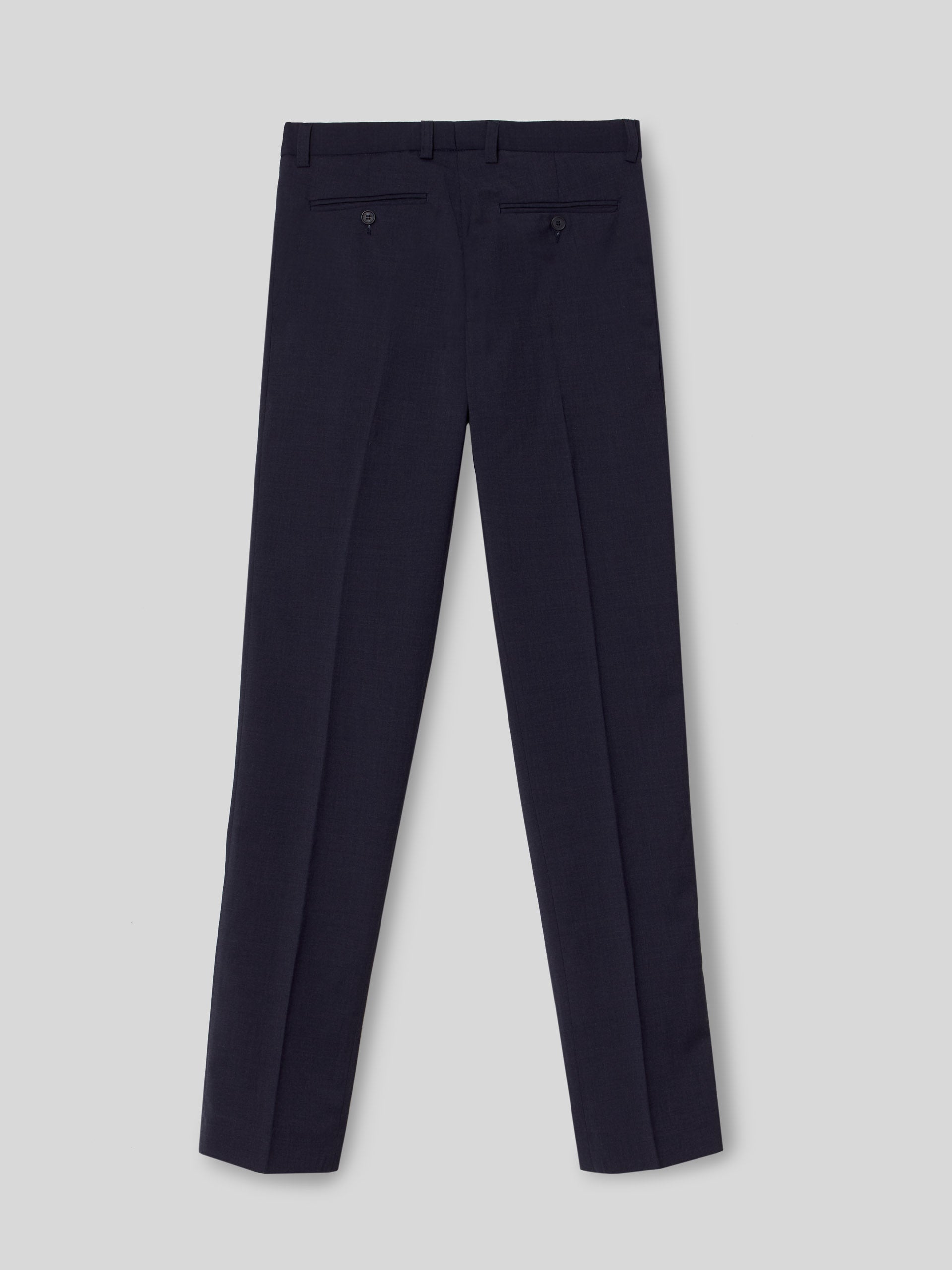 Pantalon vestir classic azul medio