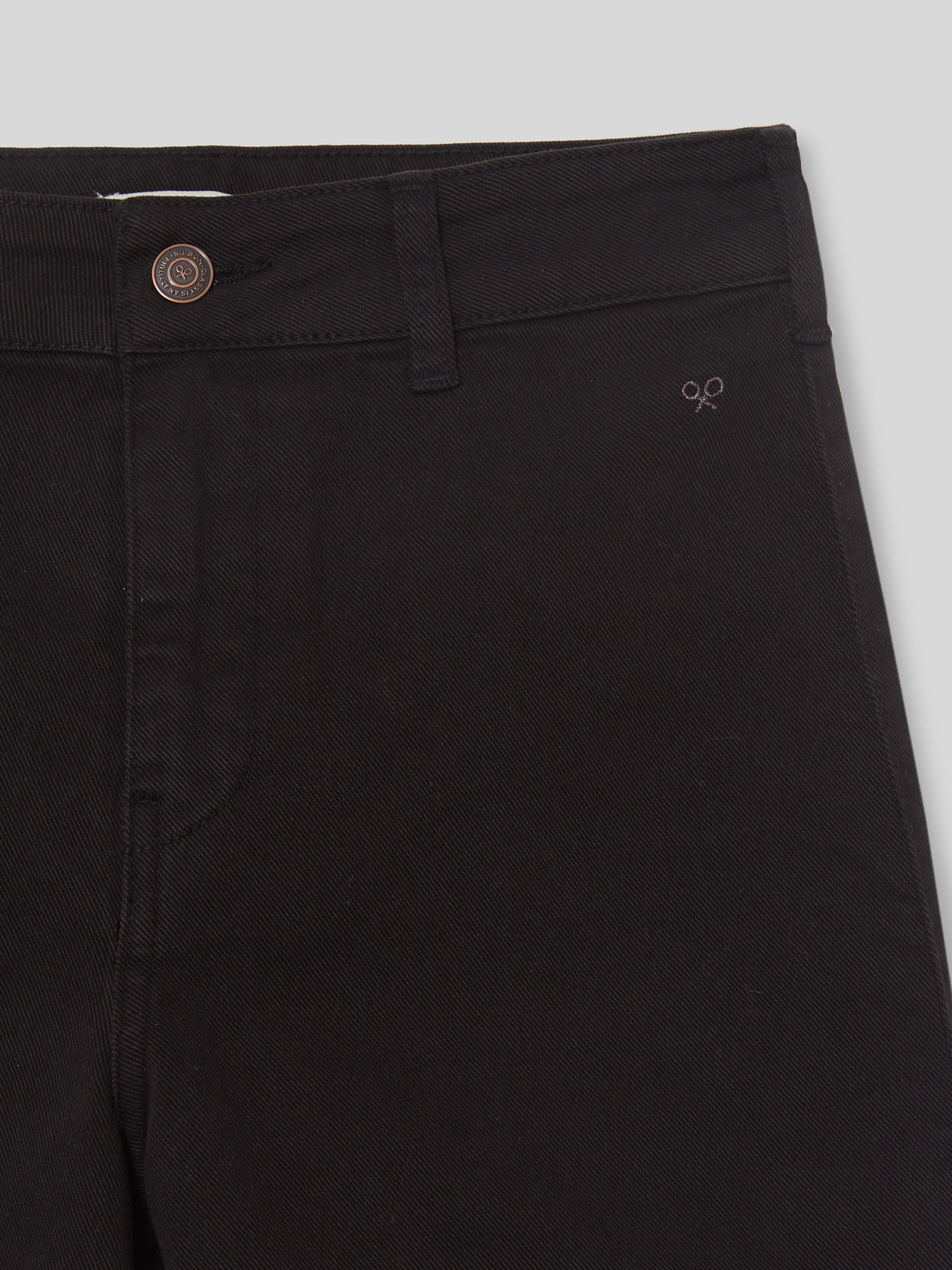 Pantalon culotte negro