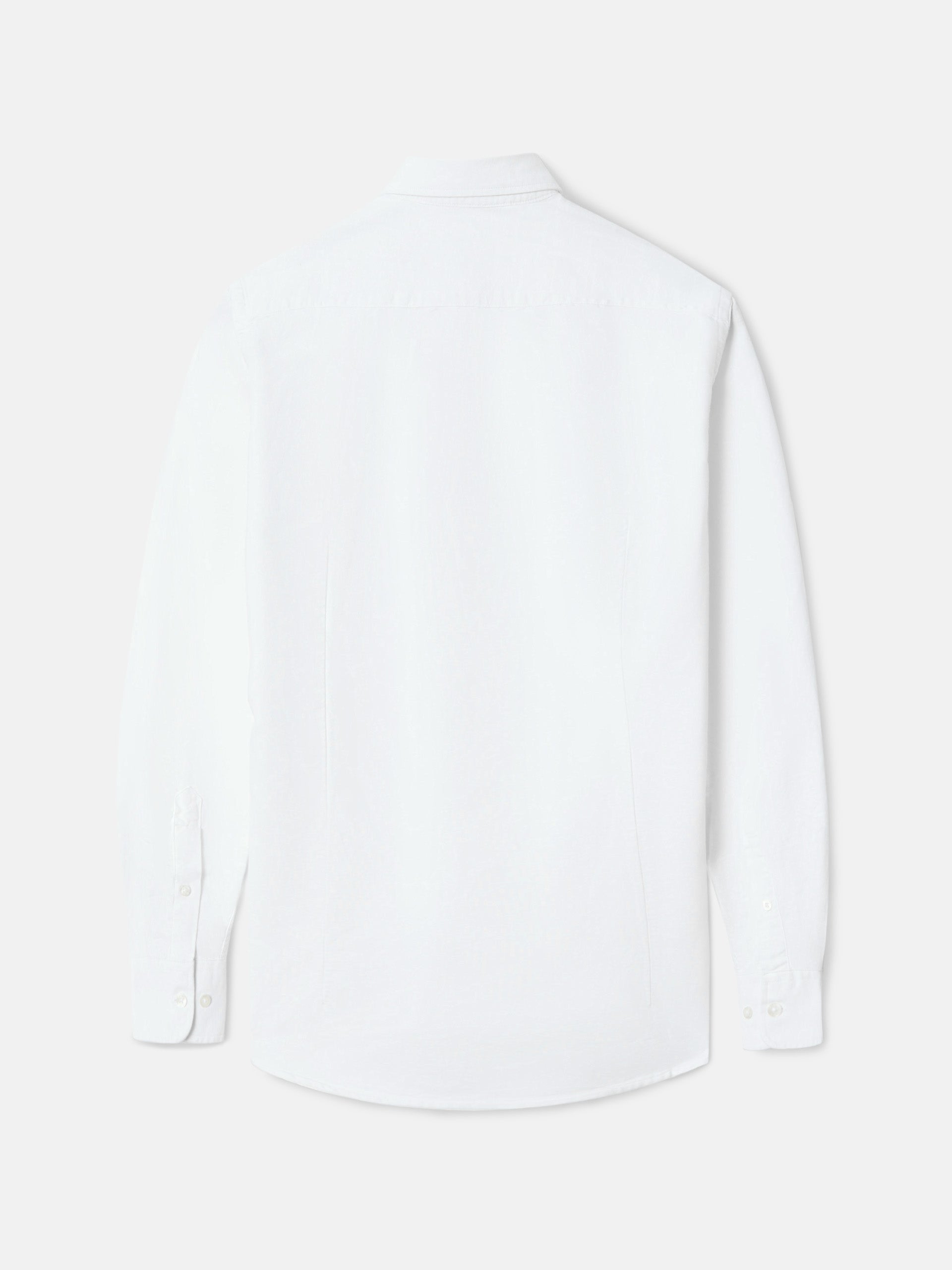 Camisa sport oxford branca