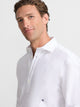Polo sport oxford blanc