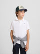 Polo kids clasico miniraqueta blanco