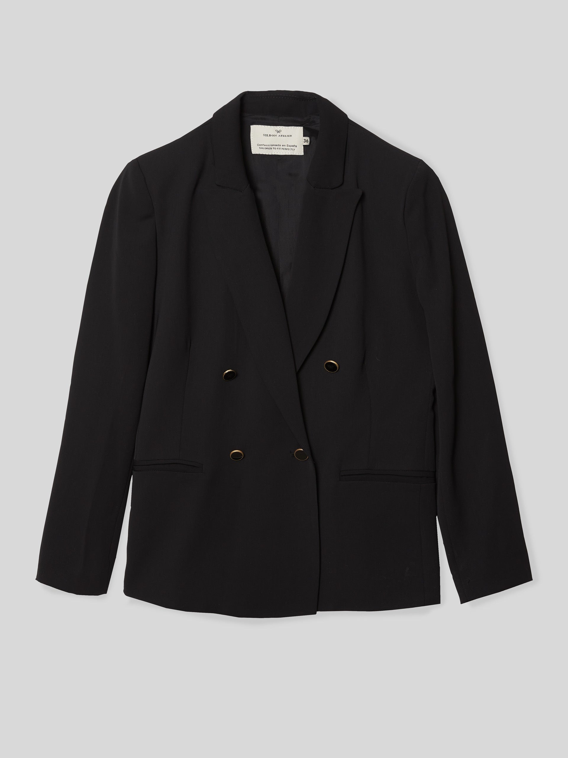 Classic black women's blazer