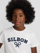Camisola kids raquete meia branca