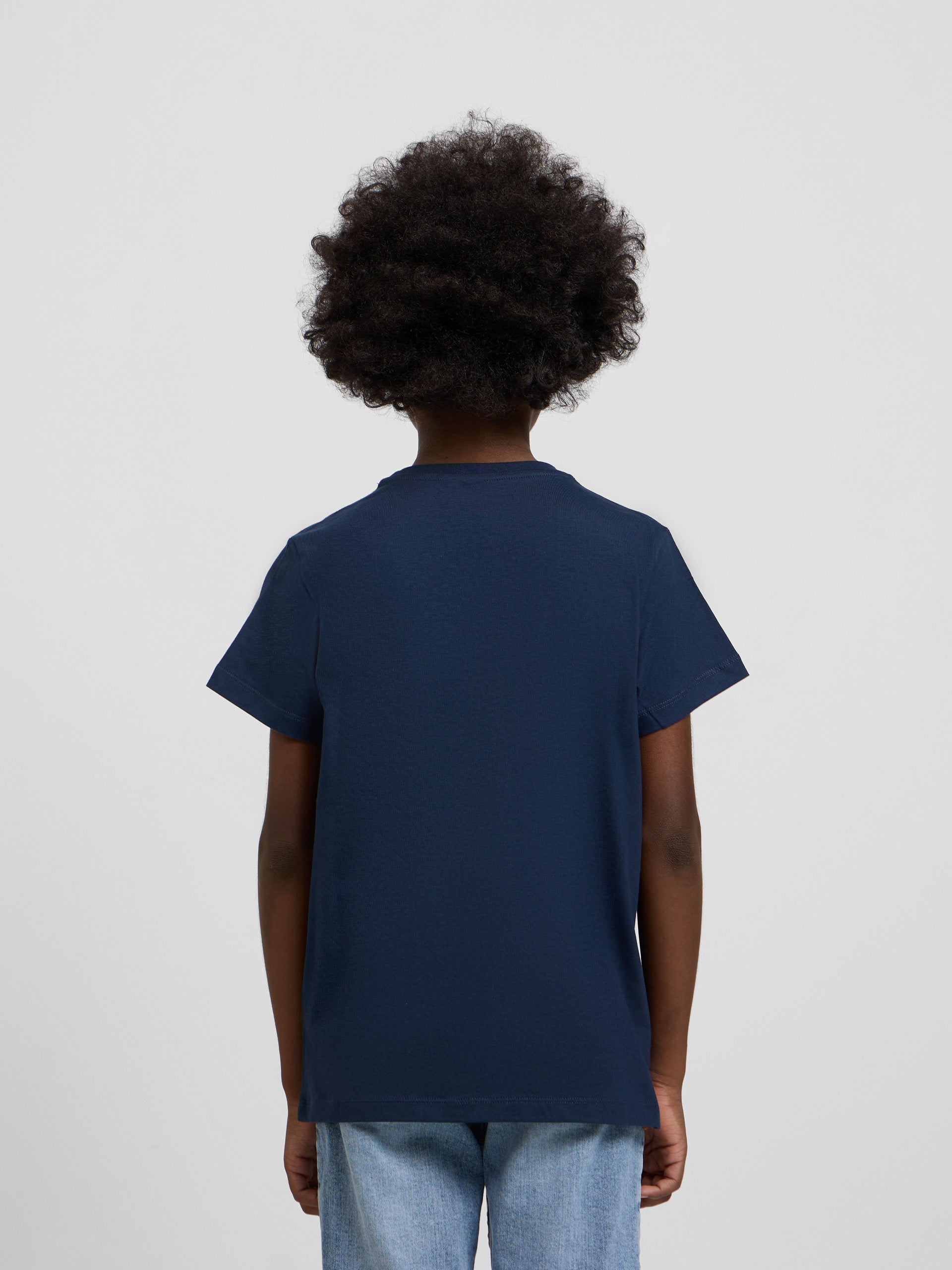 Camisola kids raquete meia azul-marinho