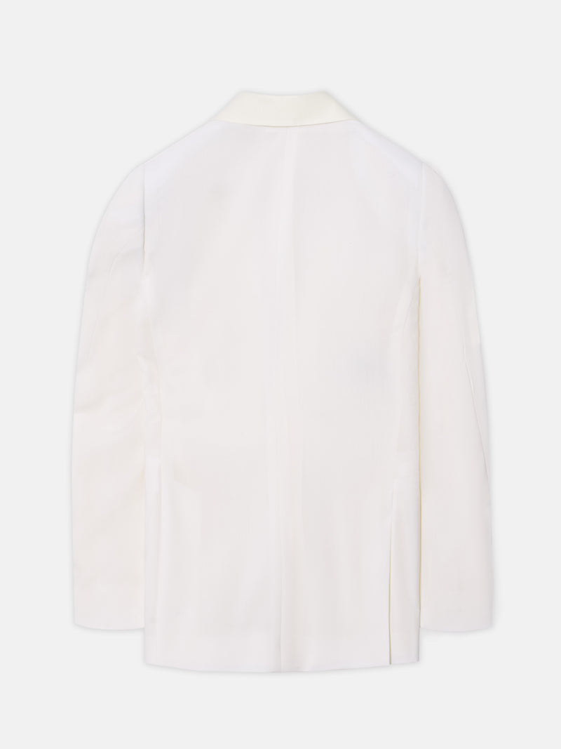 Veste de smoking blanche Silbon