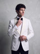 White Silbon tuxedo jacket