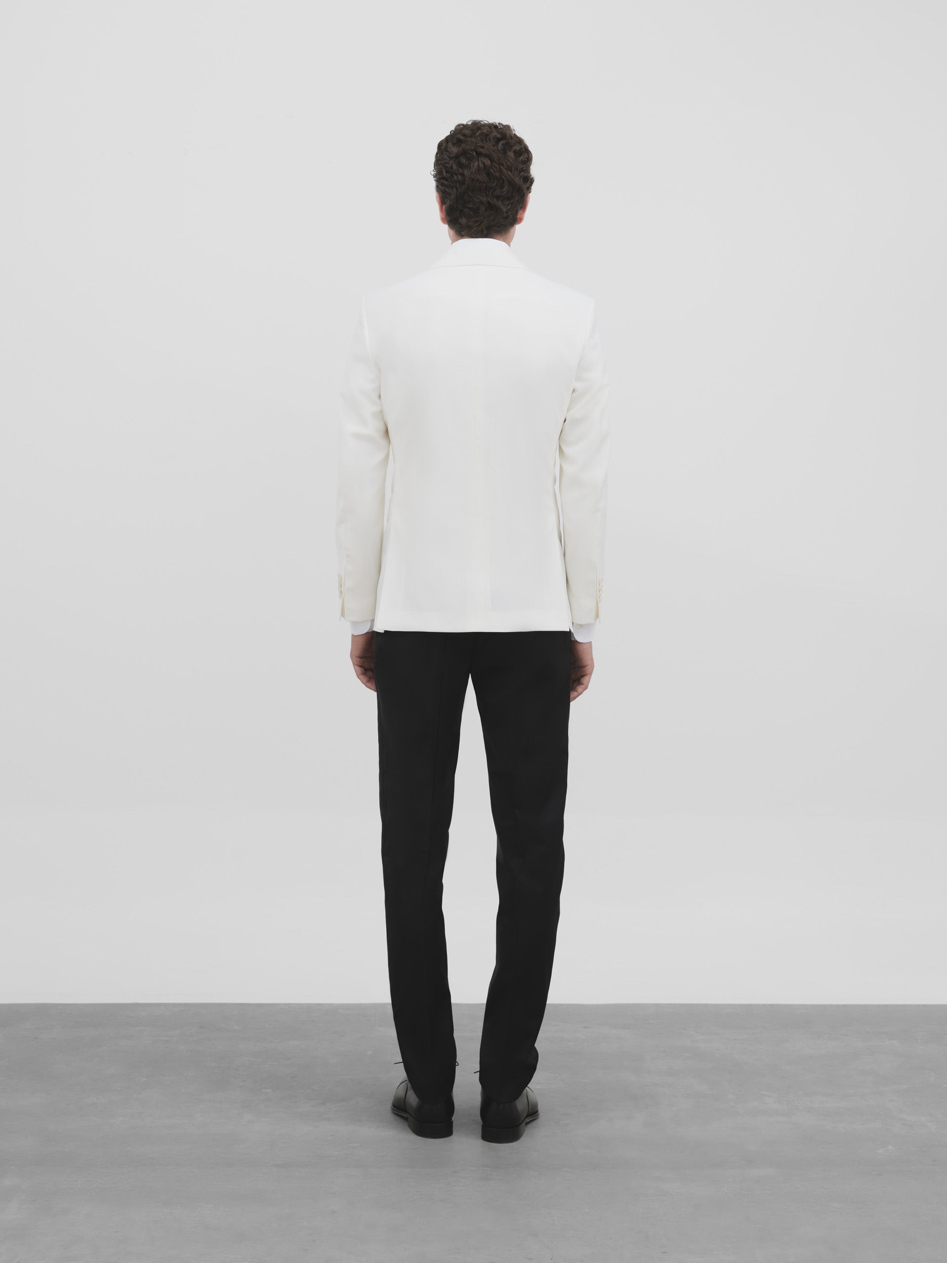 Veste de smoking blanche Silbon