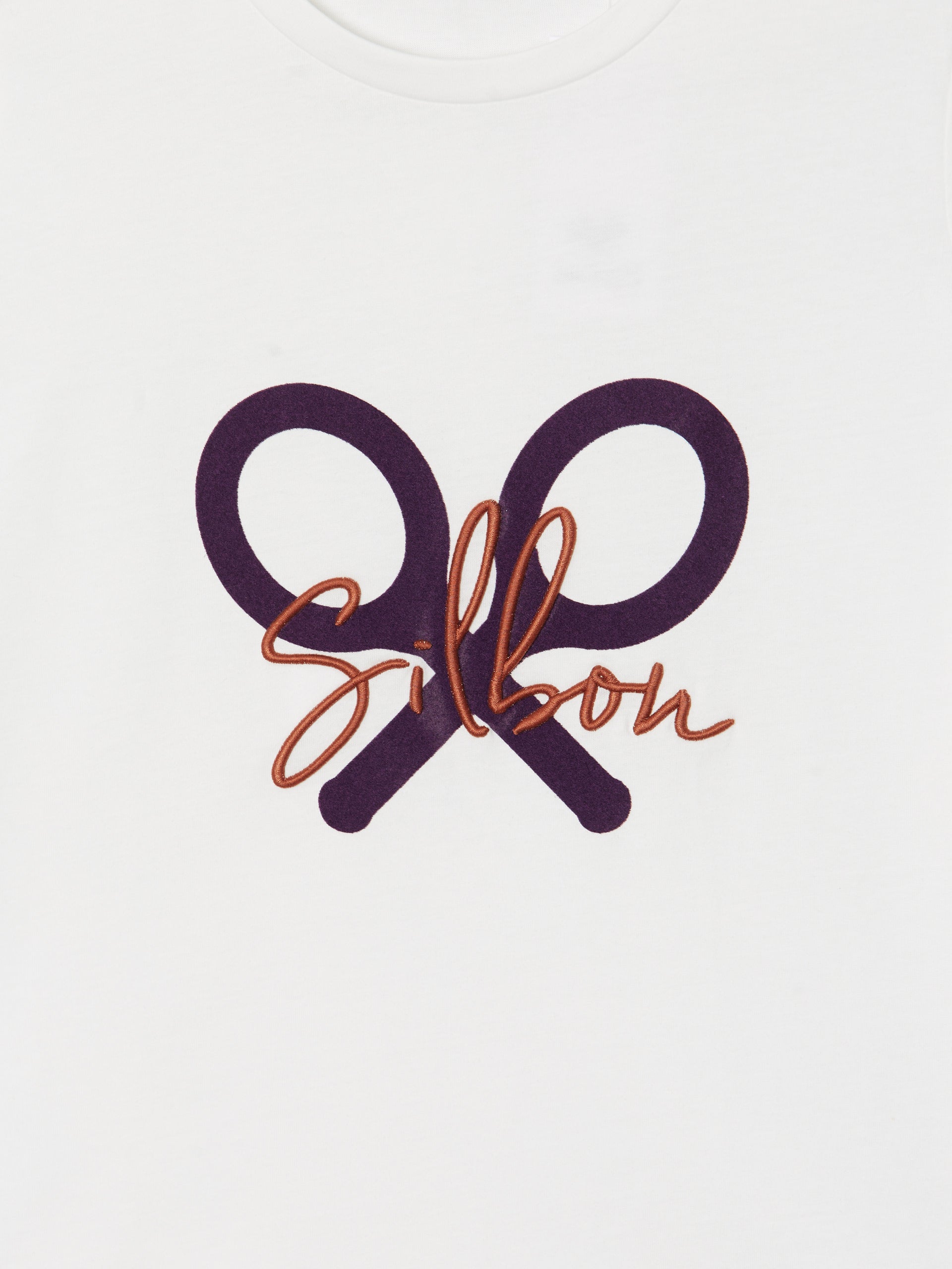 T-shirt femme classique écru
