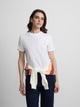 Camiseta woman sunny raqueta blanca
