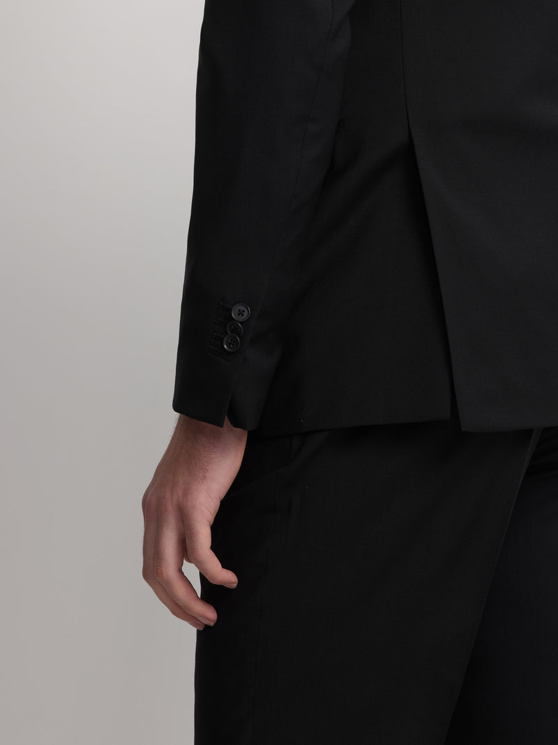 Veste de costume classique noire