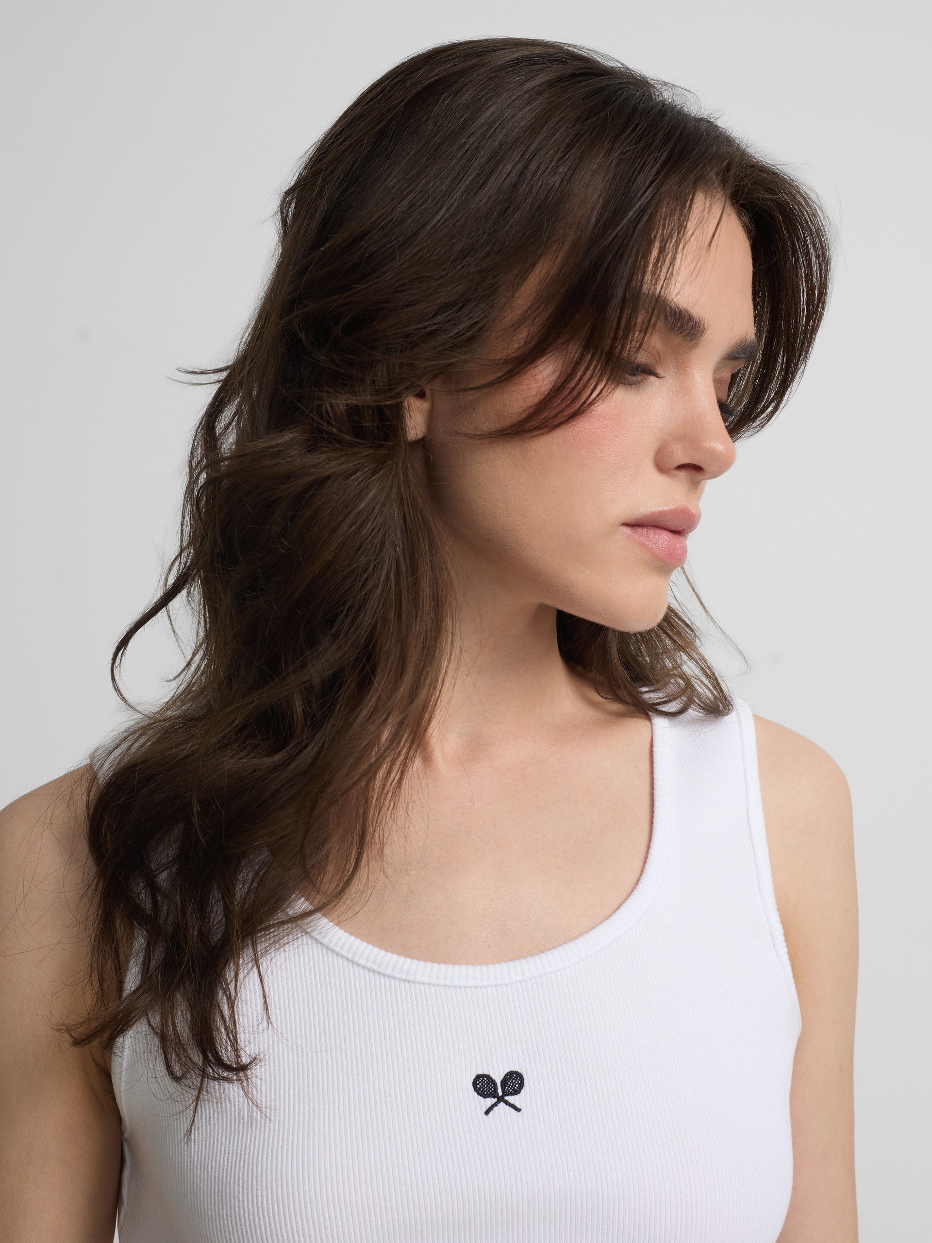 White women's tank top
