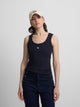 Camiseta woman tank azul marino