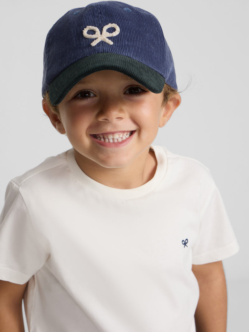 White kids minilogo t-shirt