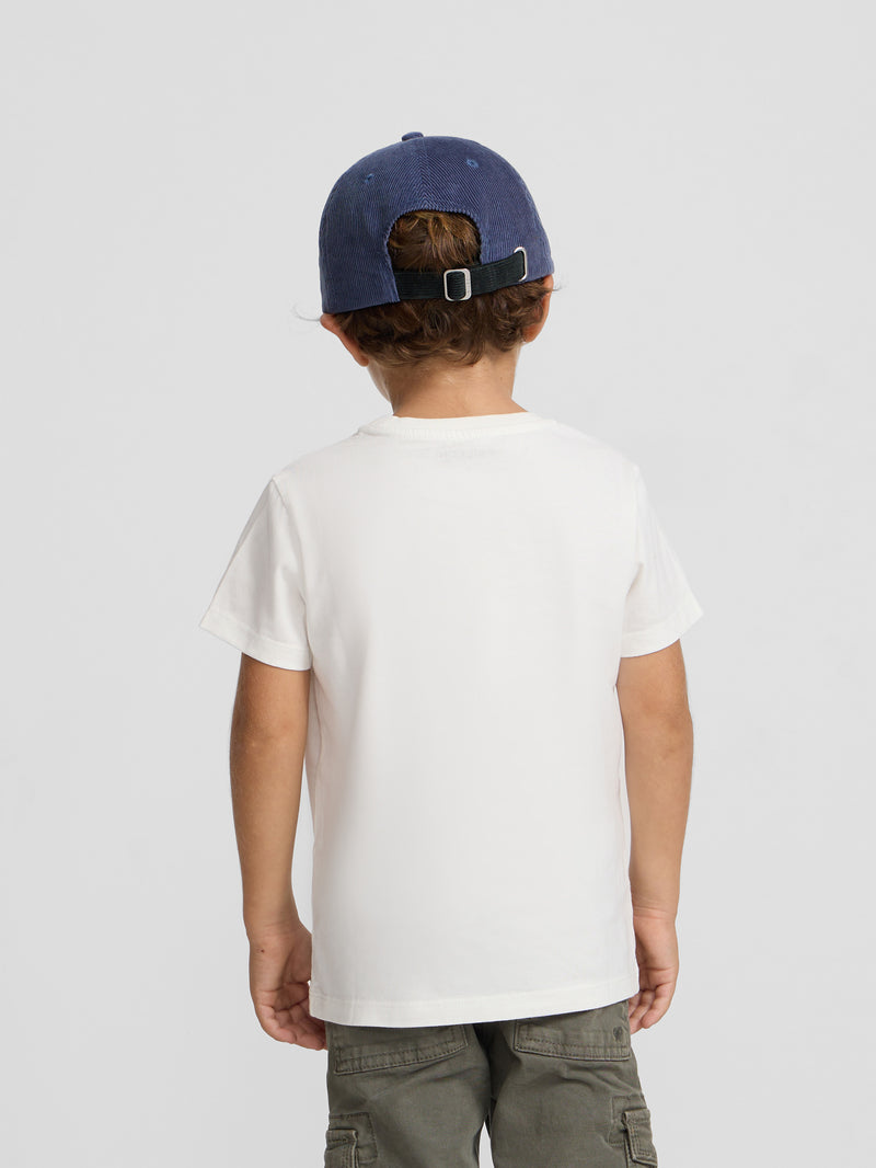 White kids minilogo t-shirt