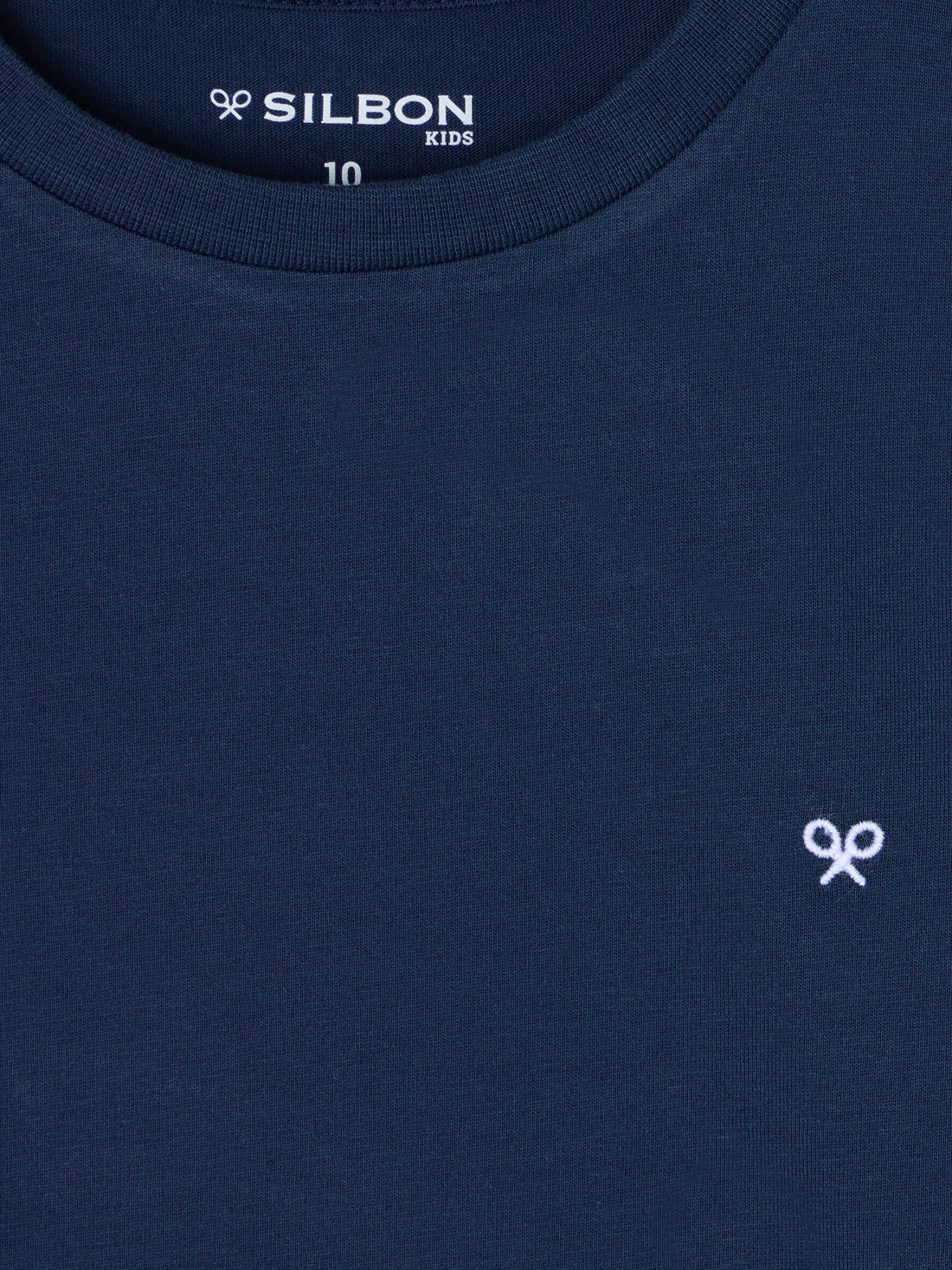 Camiseta kids minilogo azul marino