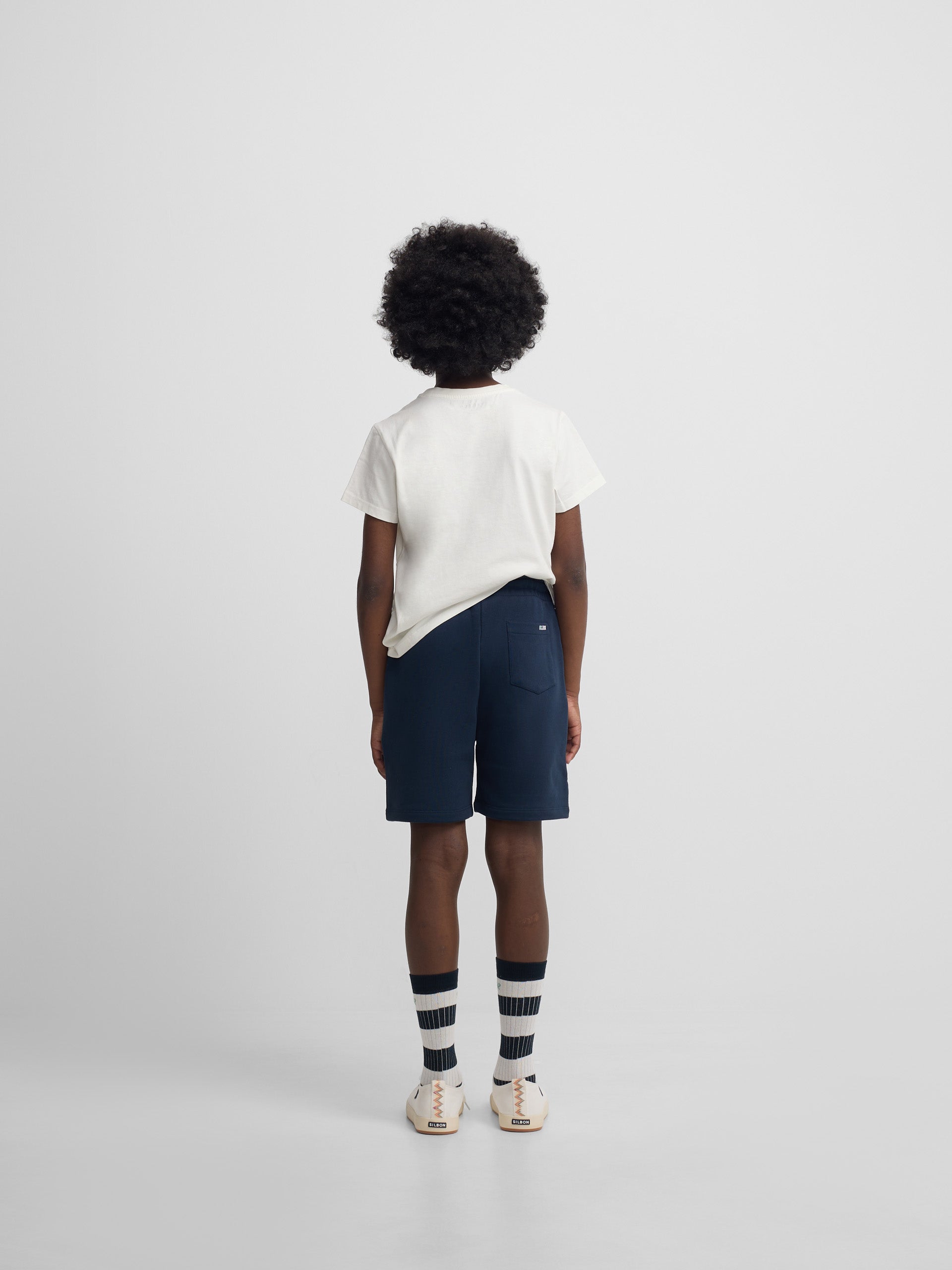 Bermuda deportiva kids azul marino