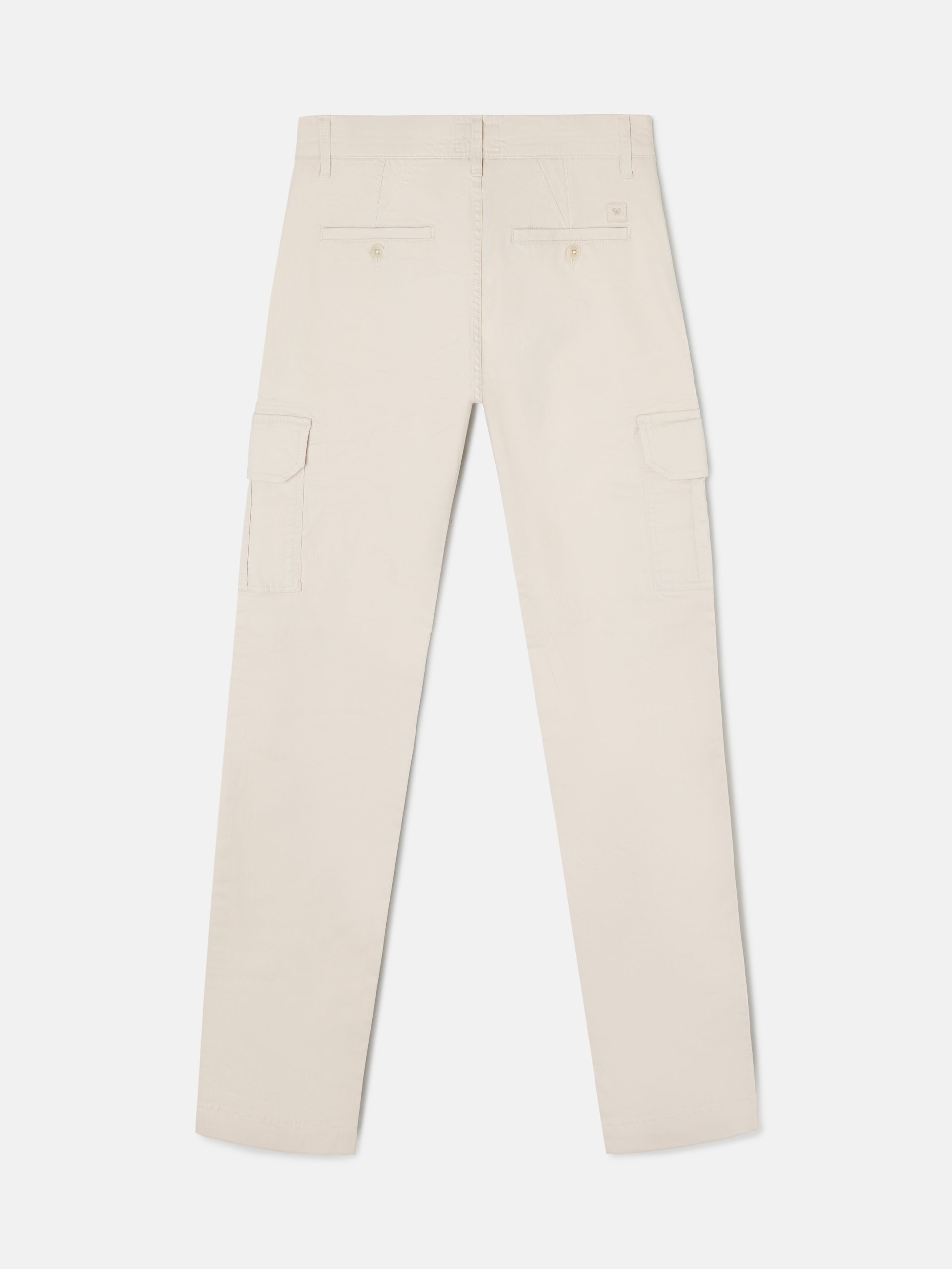 Pantalon cargo casual piedra