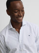 Camisa sport oxford blanca raya fina navy