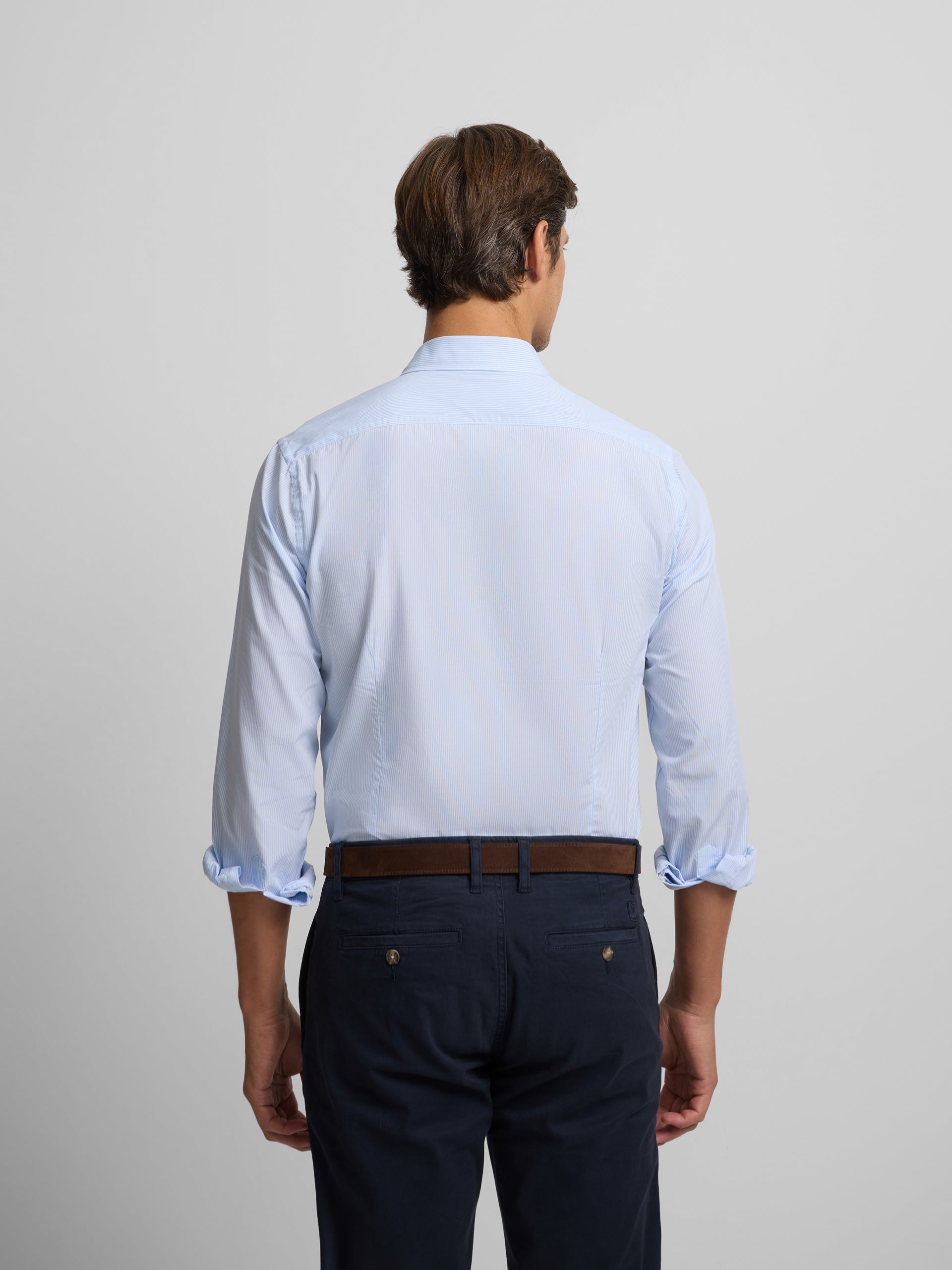Camisa sport classic raya celeste