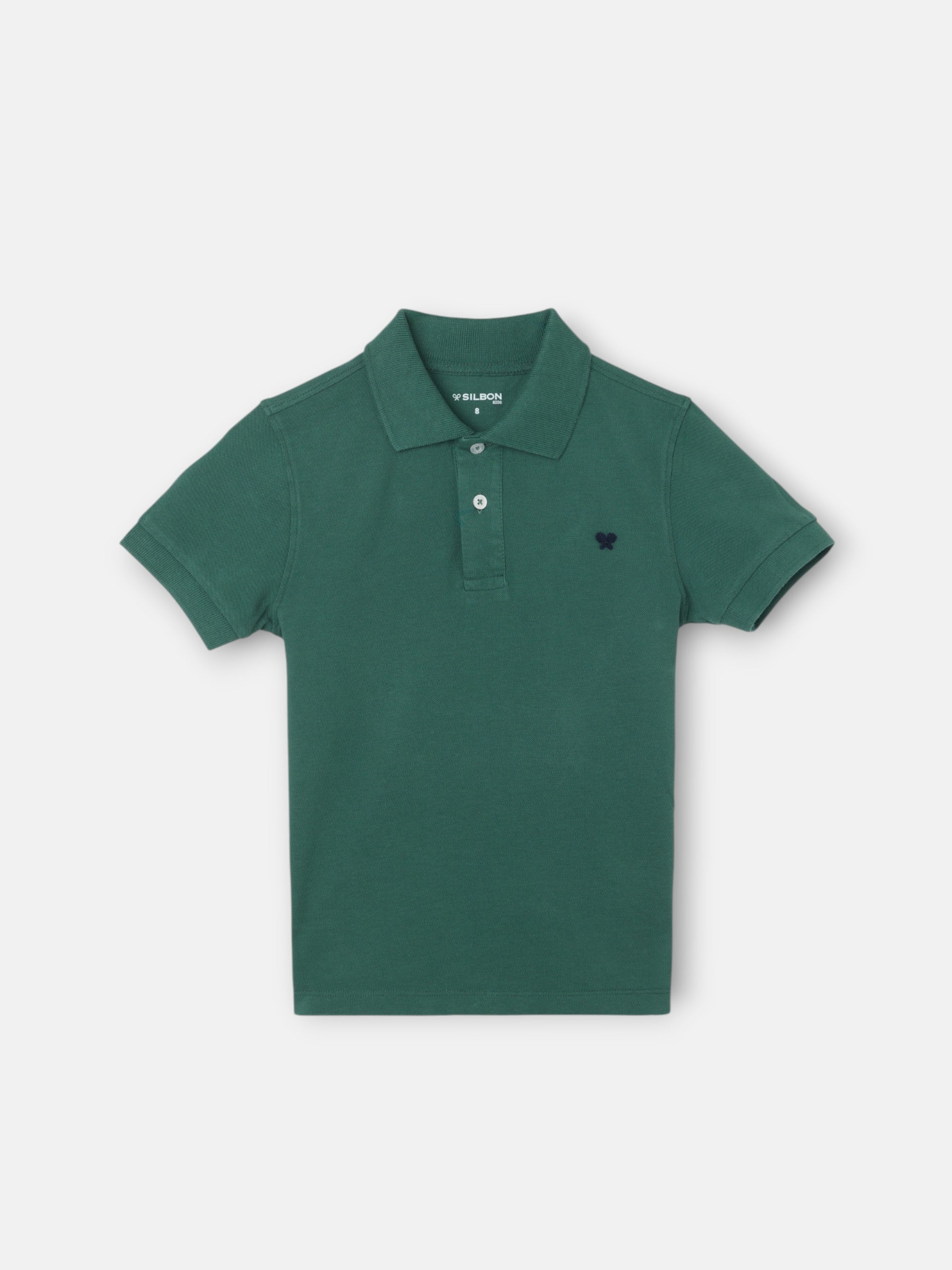 Polo enfant classique raquette verte