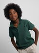 Polo enfant classique raquette verte