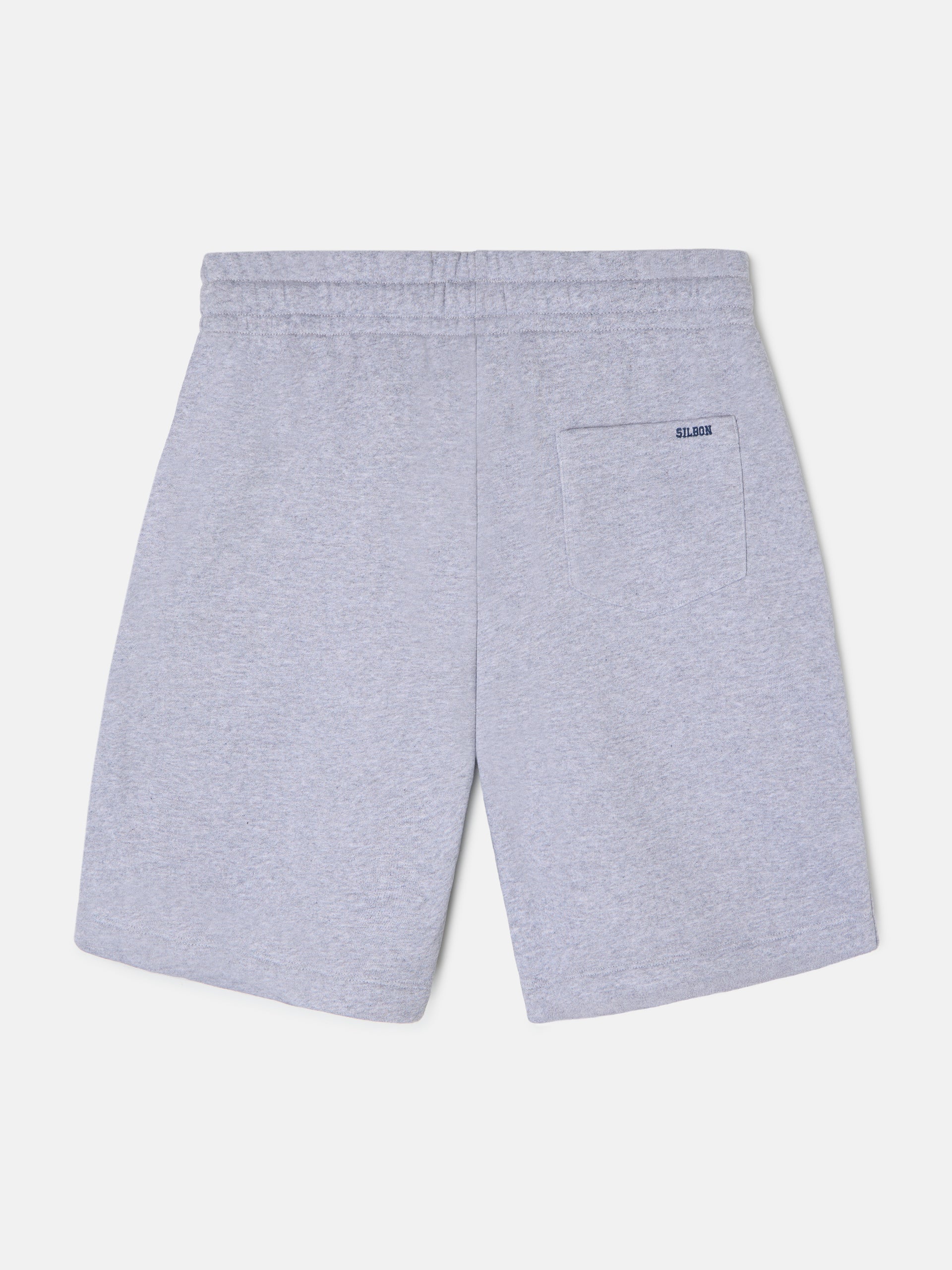 Bermuda deportiva gris