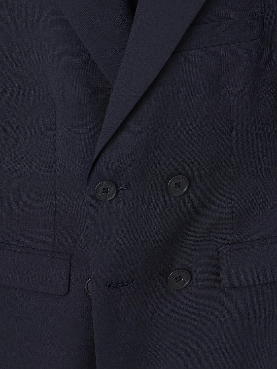 Veste croisée classique bleu marine pour enfants
