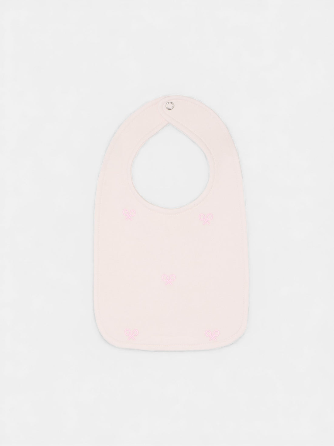 Babero baby miniraqueta rosa