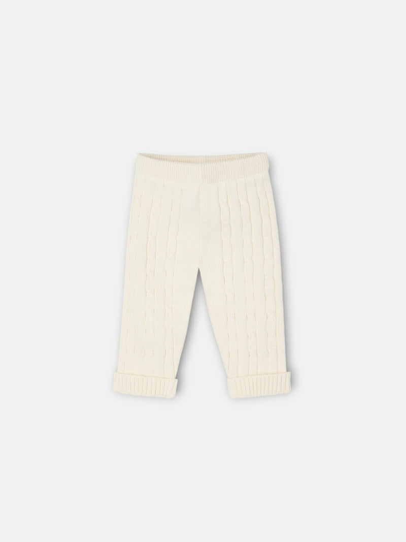 Conjunto ochos baby silbon beige medio