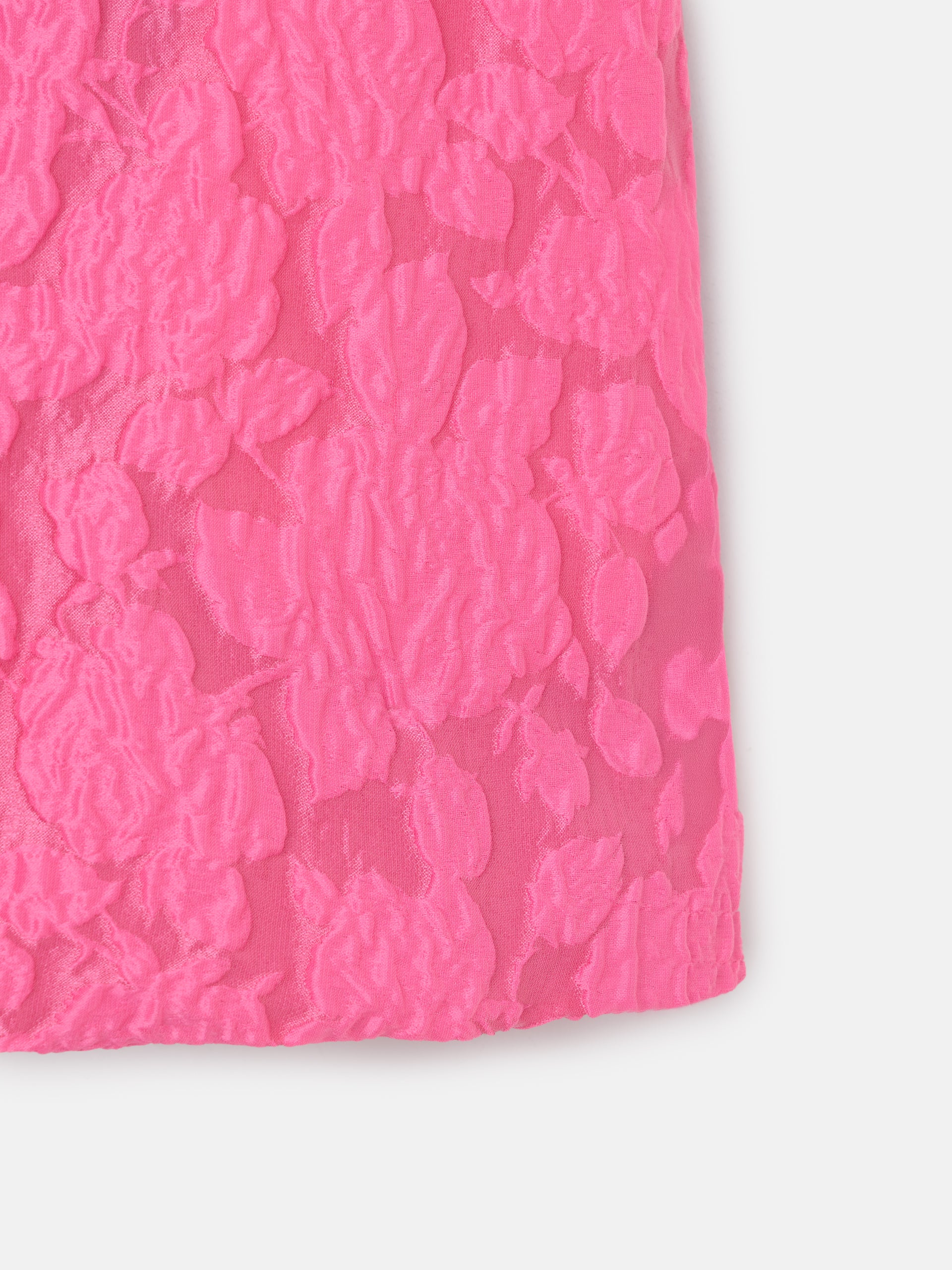 CaprileXSilbon dress with pink bow