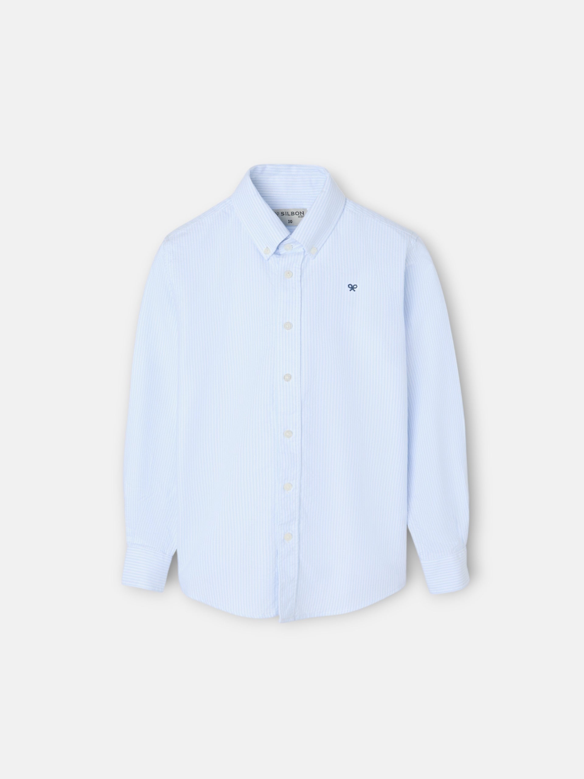 Camisa sport kids oxford raya celeste