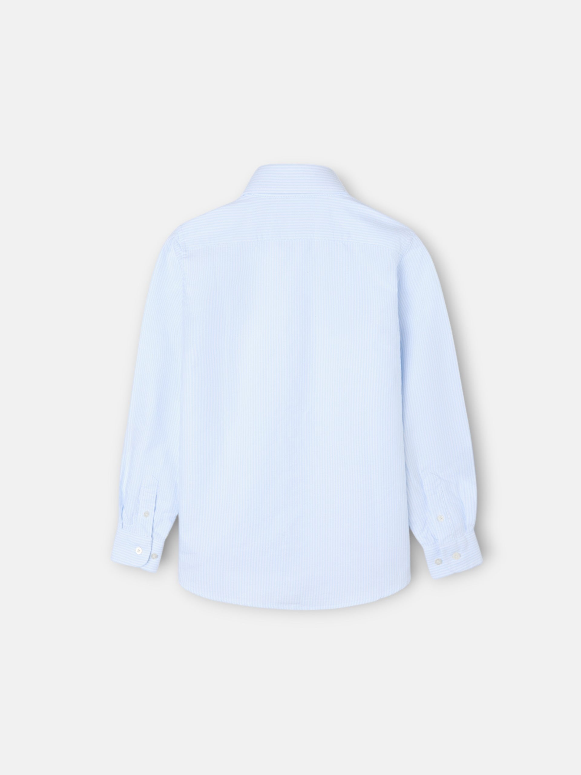 Camisa sport kids oxford raya celeste