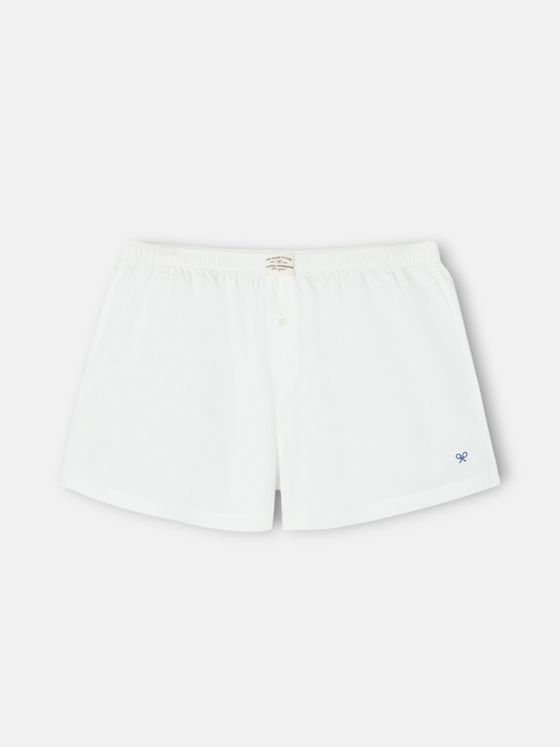 Boxer uni minilogo blanc
