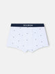 Boxer raquettes blanc