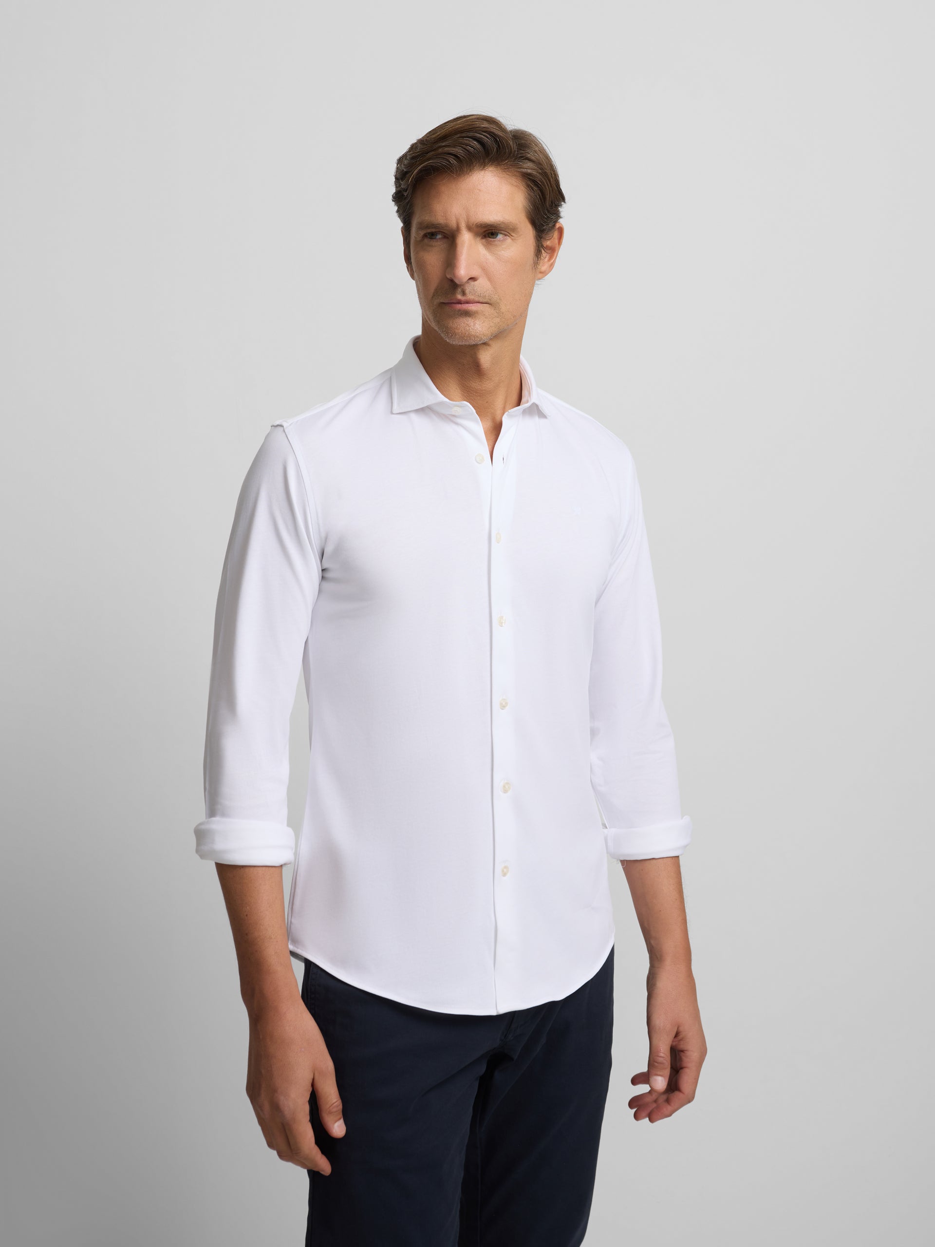 Camisa sport tecnica blanca