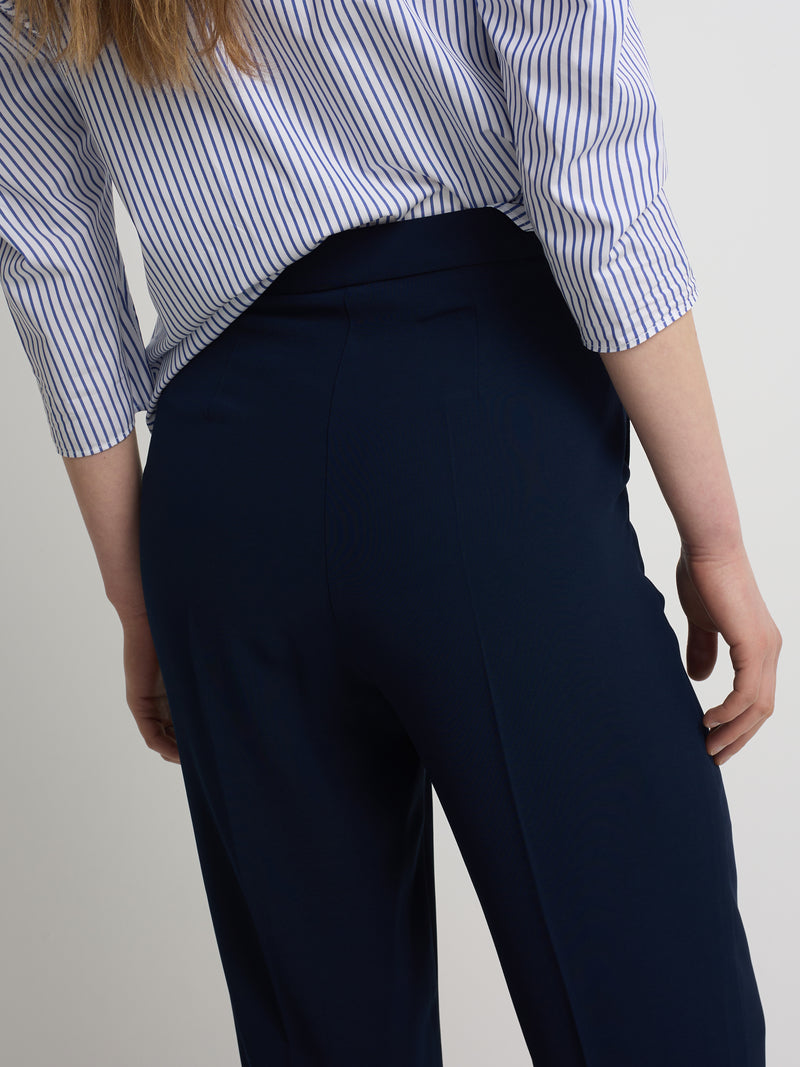 Pantalon woman clasico azul marino