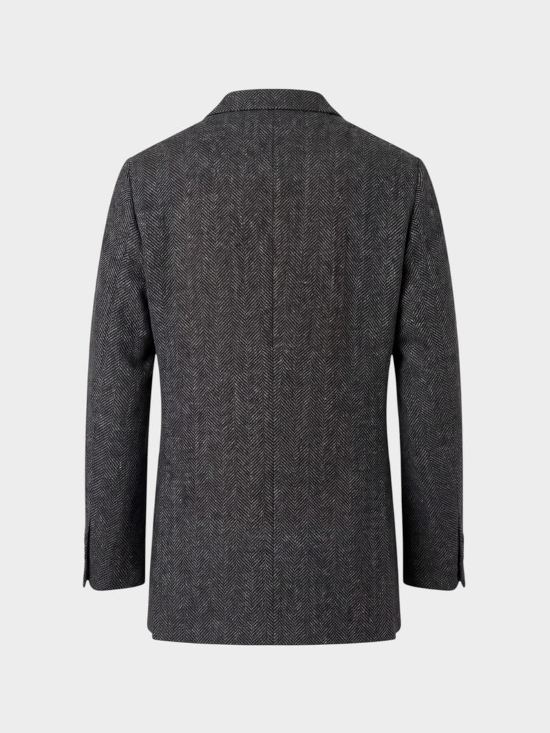 Grey Herringbone MTM Suit