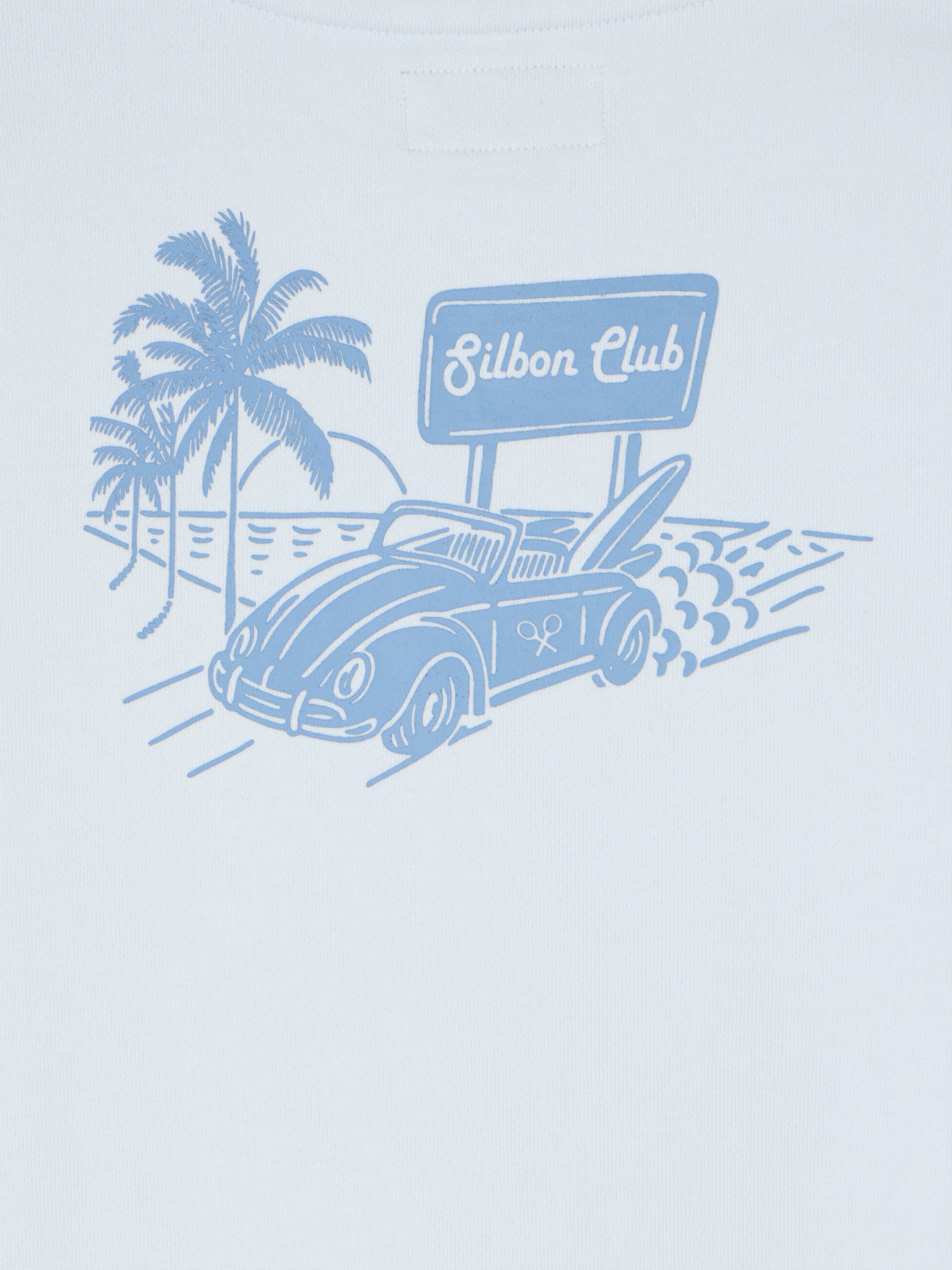 Sweat-shirt enfant Silbon club bleu